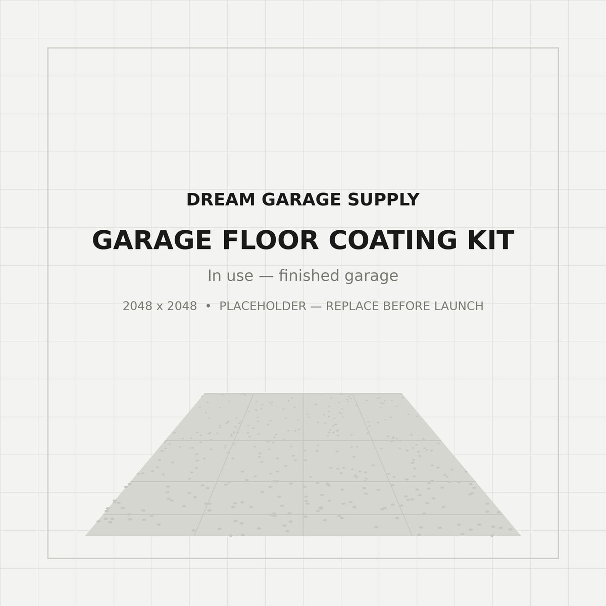 Polyaspartic Garage Floor Coating Kit