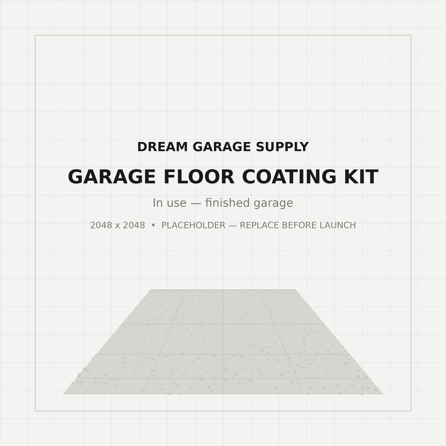 Polyaspartic Garage Floor Coating Kit